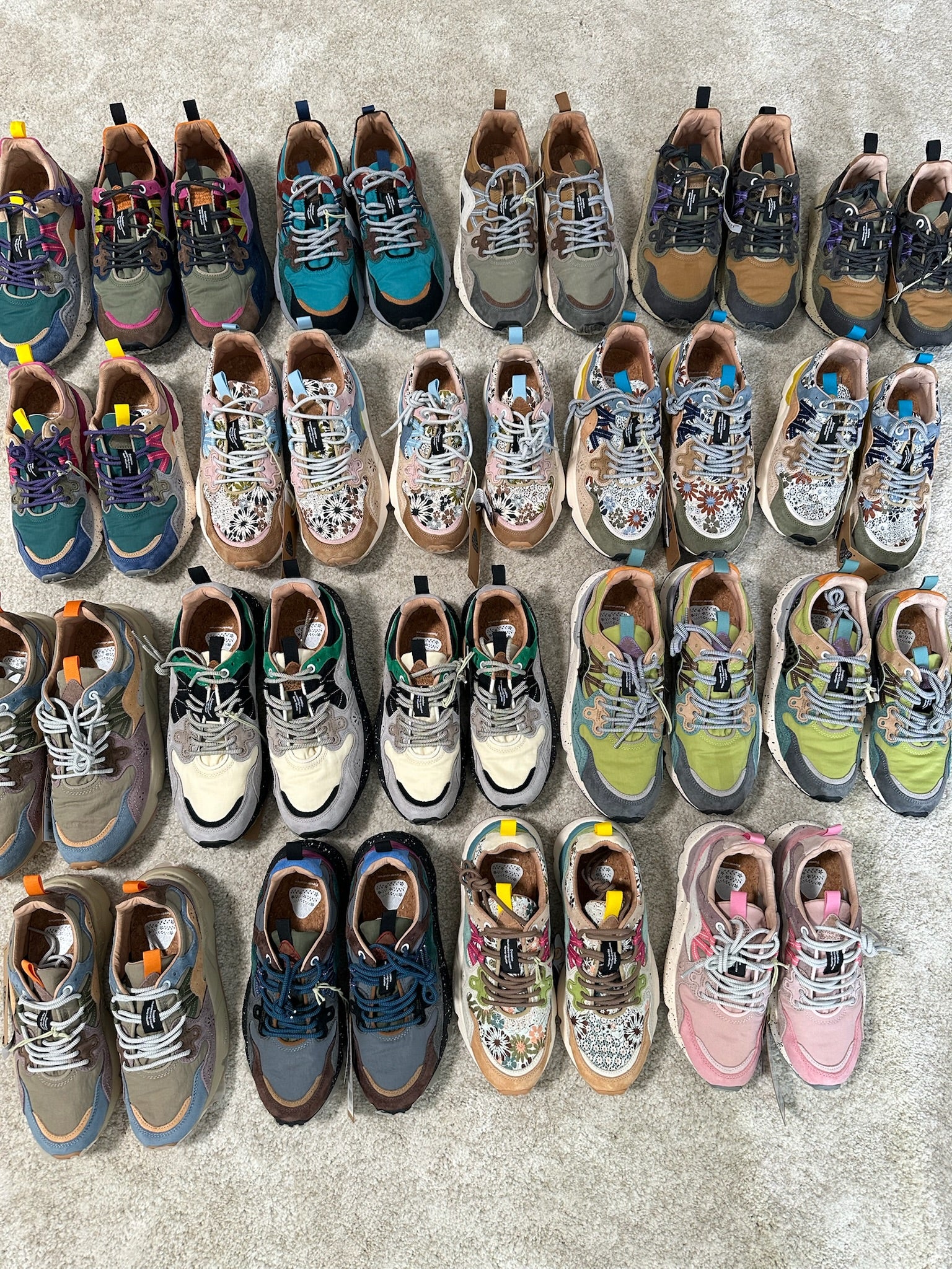 Flower Mountain/YAMANO 3 Hiking Shoes Series FM-FM63662-SHJLPTZ (Dark Gray/Olive Green/Grape Purple) (FM63568) - Image 5