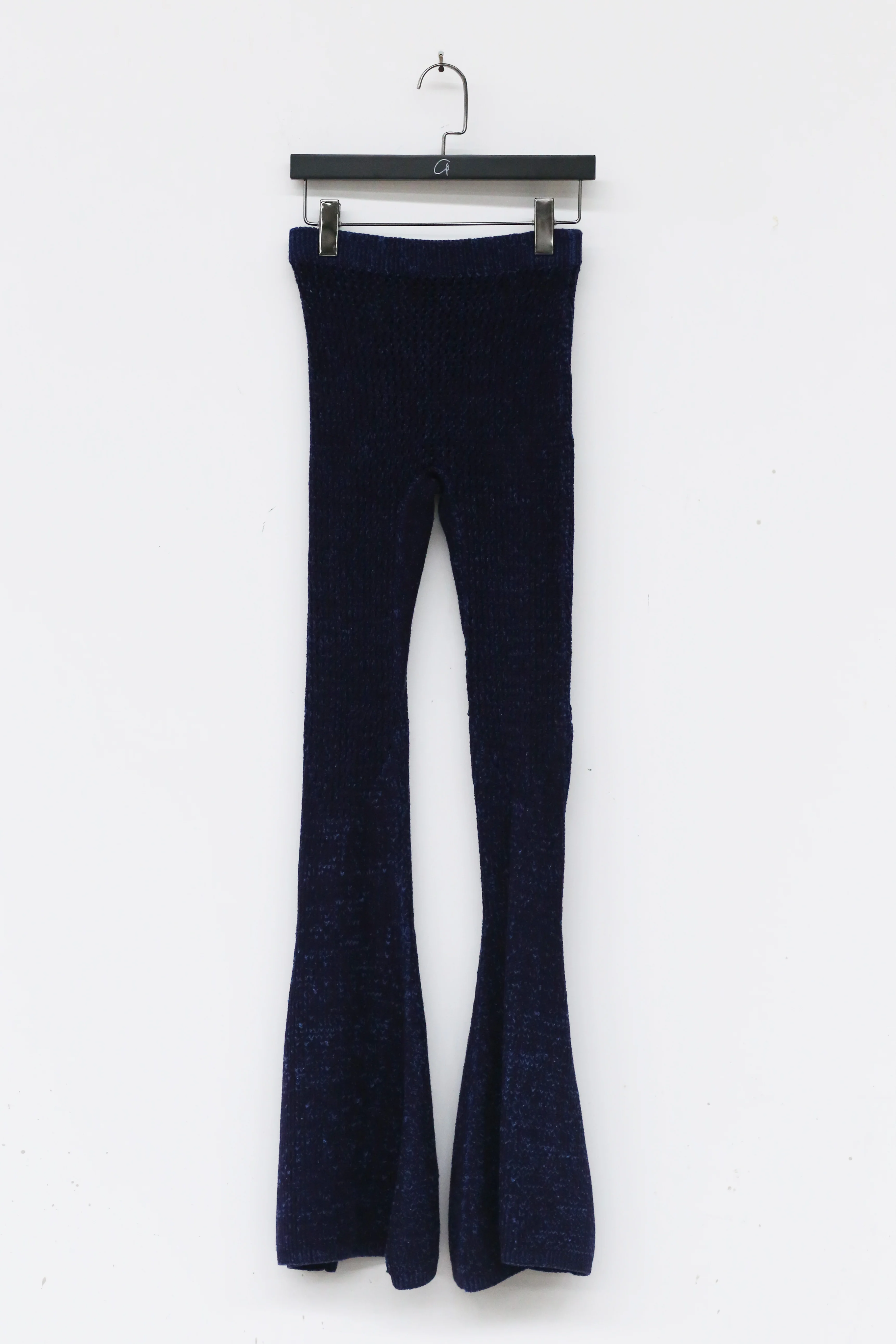 ISA BOULDER through flared pants indigo