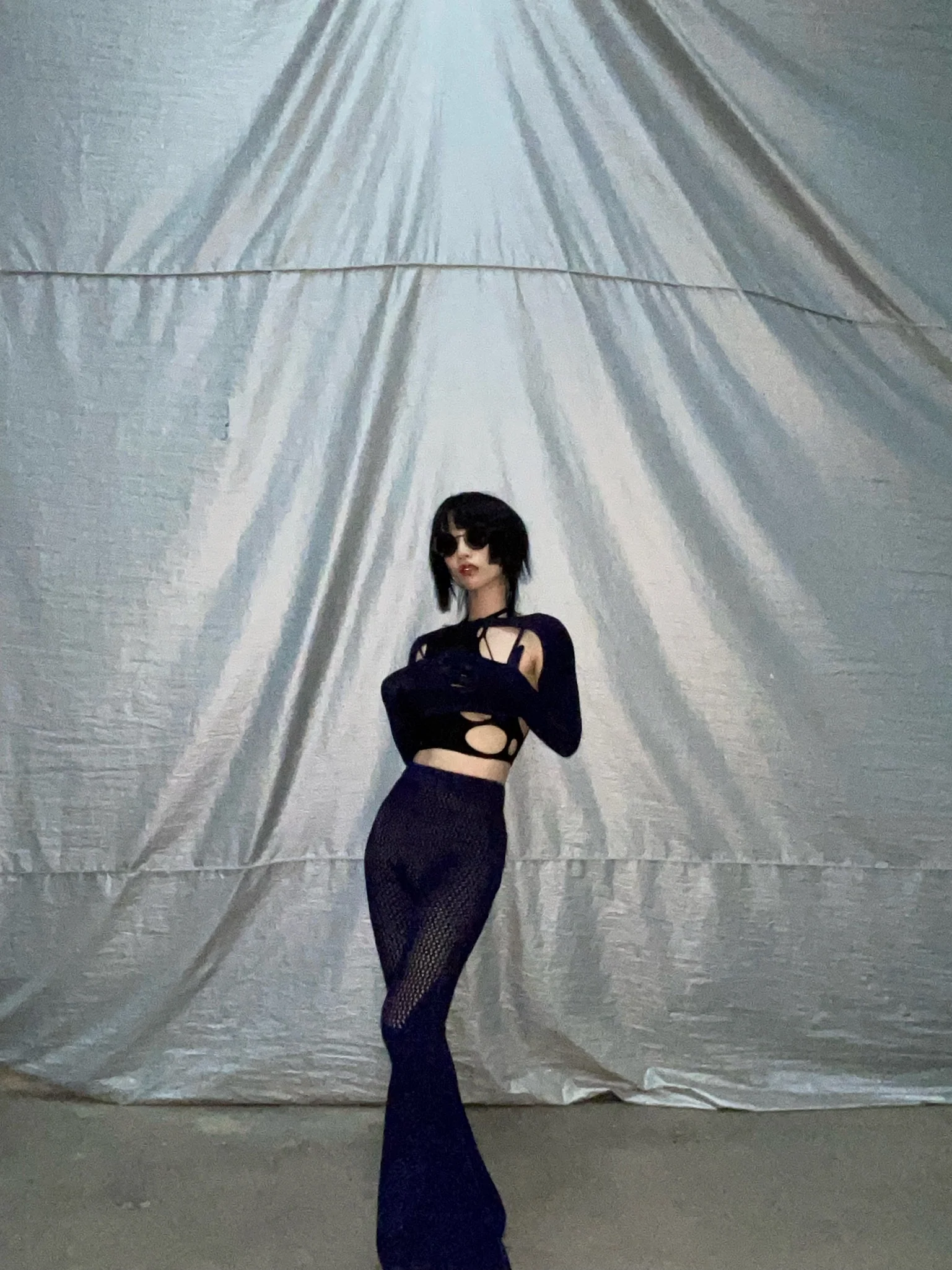 ISA BOULDER through flared pants indigo - Image 6