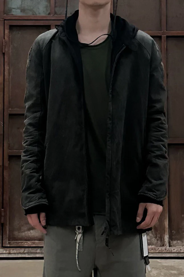 LAYER-0 Hooded Zip Backpack Jacket 22-04
