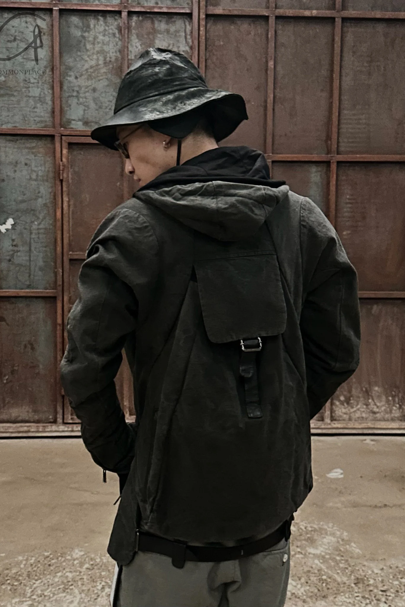 LAYER-0 Hooded Zip Backpack Jacket 22-04 - Image 2