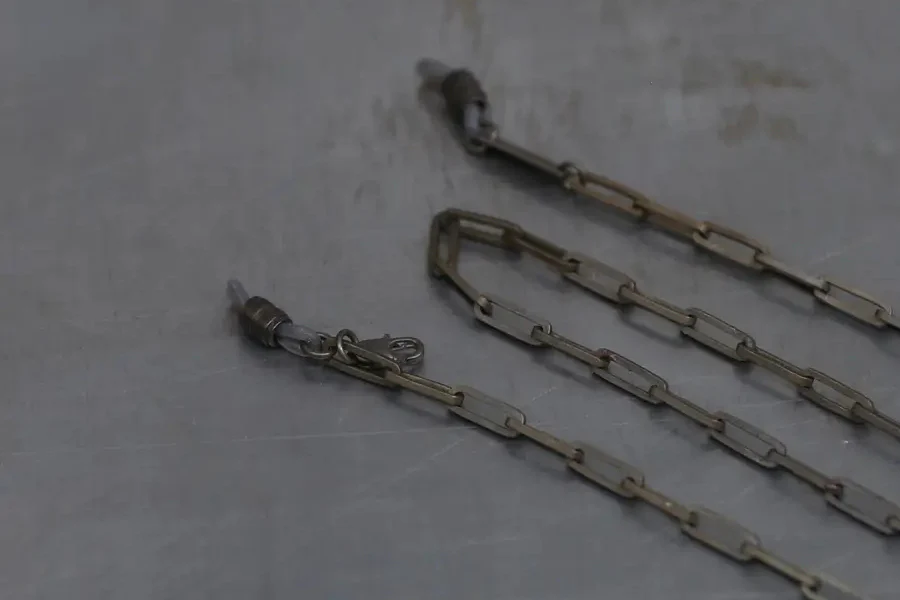 Rigards Hand-hammered Copper Eyeglass Chain RG-AT002-ANTONG Dark Copper - Image 3