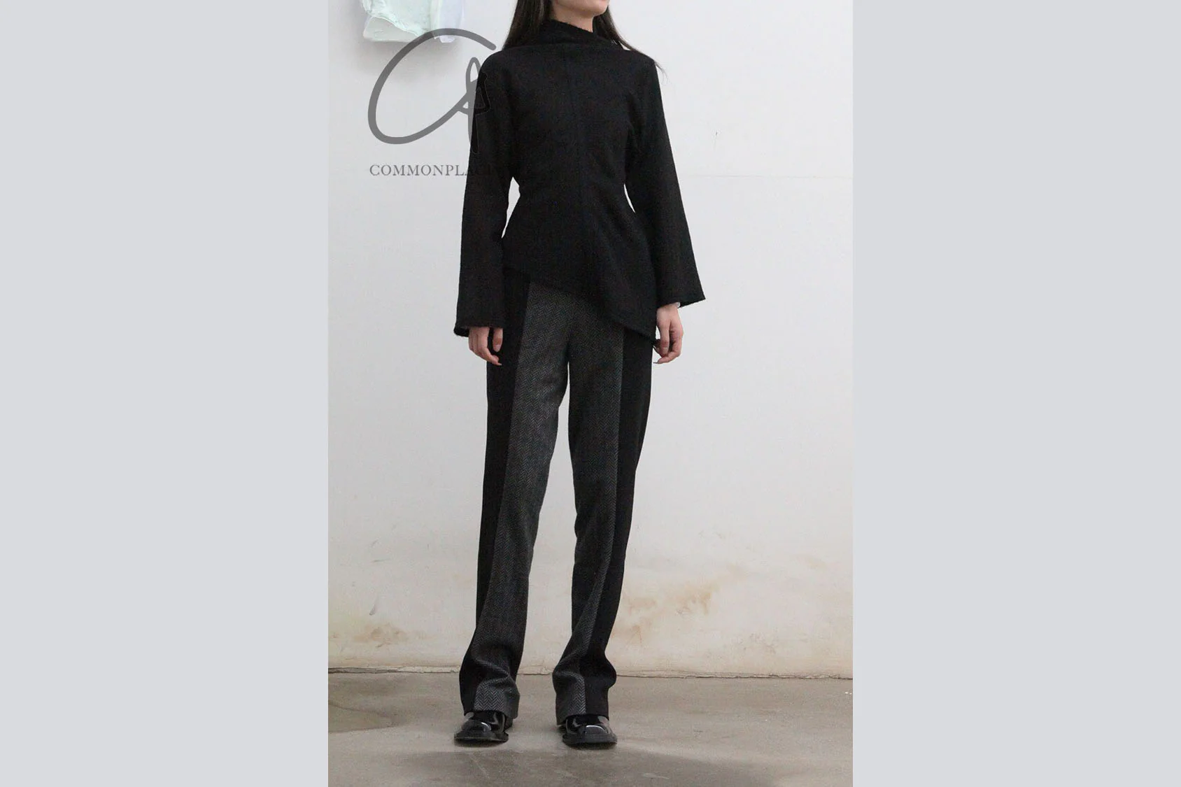 untitlab black non-slip derby shoes AW201104 PU3 - Image 16